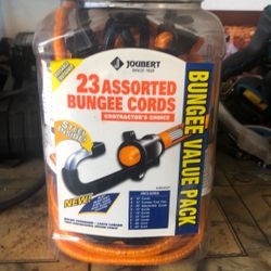Canister  Of Bungee Cords
