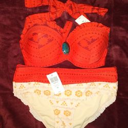 Super Cute 🆕 Disney Heart Of Te Fiti Swimsuit! 👙