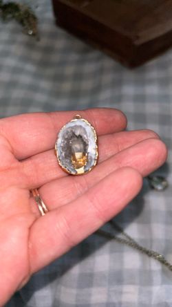 Authentic Geode Charm