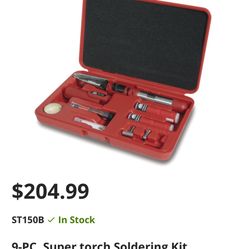 Mac Tools 9 Pc. Super Torch Soldering Kit