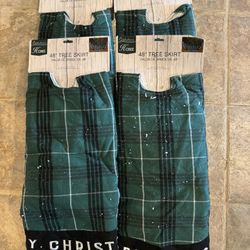 New 48” Tree Skirt Nice Quality. (3) Available $10 Each. You Must Pick Up