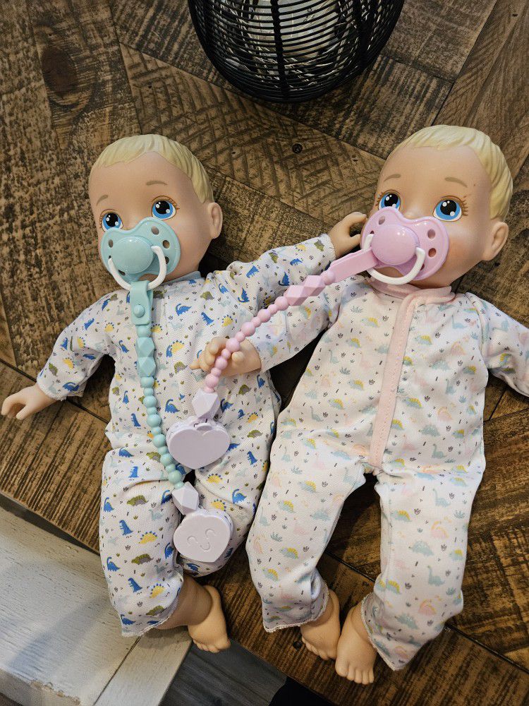 Twin Dolls Soft Body. Pair