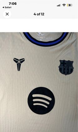 Kobe Bryan Brand Barcelona Jersey  2XL