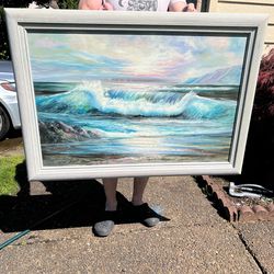 Beautiful Original Ocean Painting
