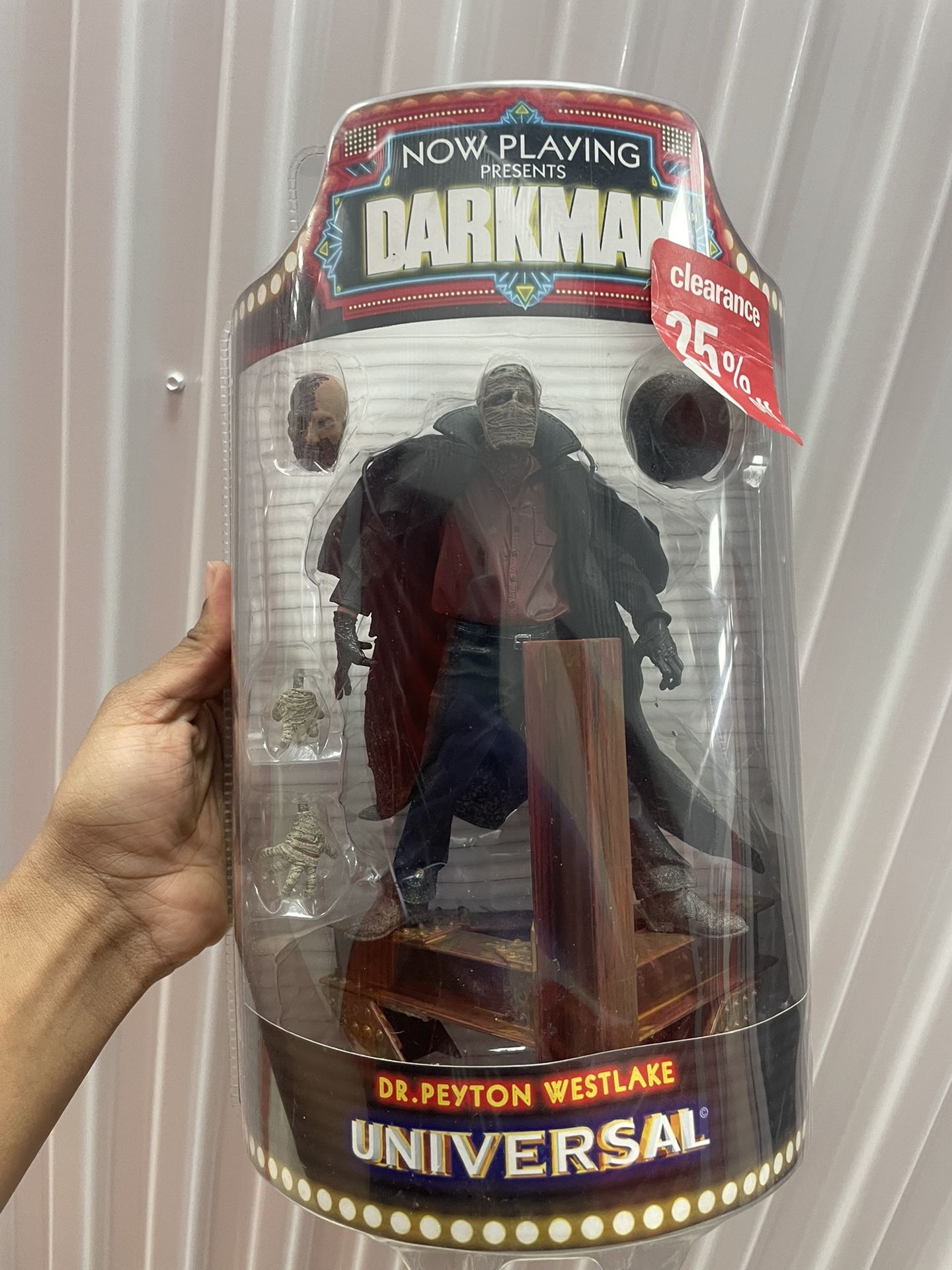 2004 Sota Toys Universal Dr Peyton Westlake Darkman 7" Figure ~ NEW In Package