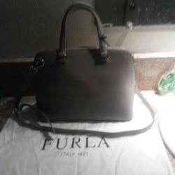 Furla women's purse grey
