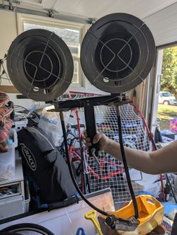 Dual Head Tank Top Propane Heater