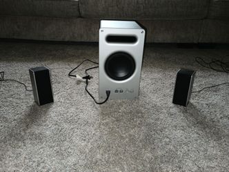 Vizio 5.1 Subwoofer w/left & right speakers