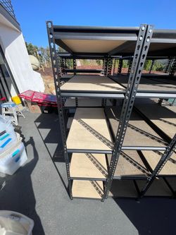 Heavy-Duty 5-Tier Metal Garage Storage Shelving