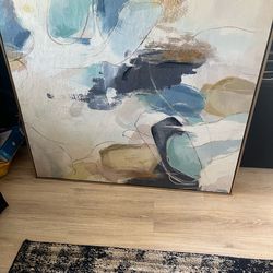 Large modern Abstract canvas painting