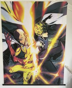 One Punch Man Wall Scroll