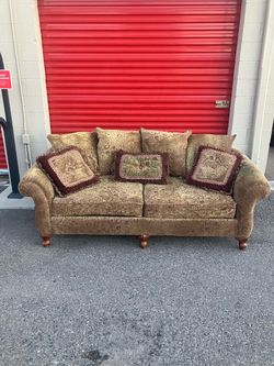 Vintage Victorian Style Sofa Couch