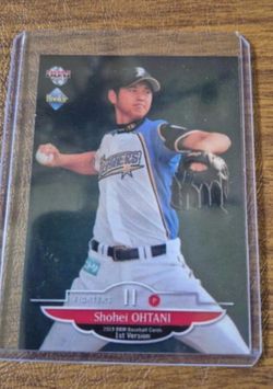 2013 Shohei Ohtani rookie card