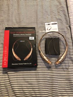 Headset Bluetooth Rose Gold brand new never used