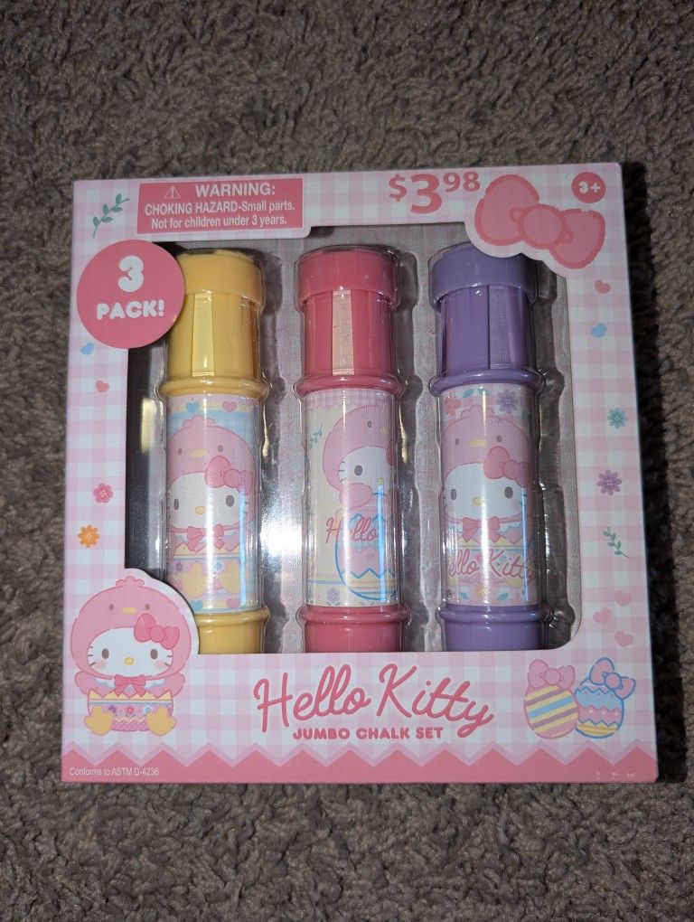 Hello Kitty Chalk Easter Kit