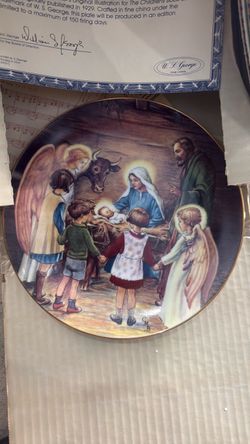 Vintage plate