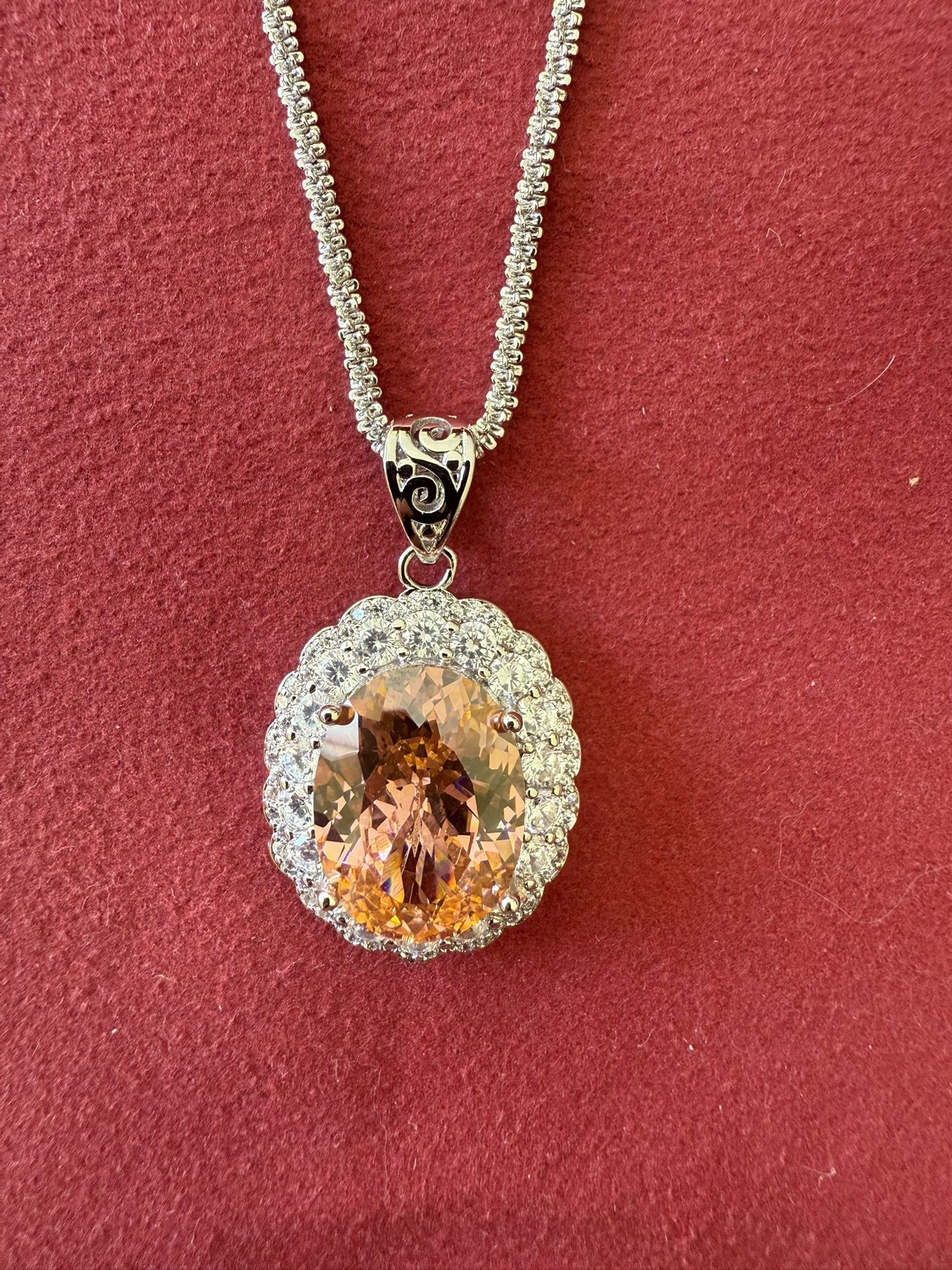 Sunset Sparkle Necklace