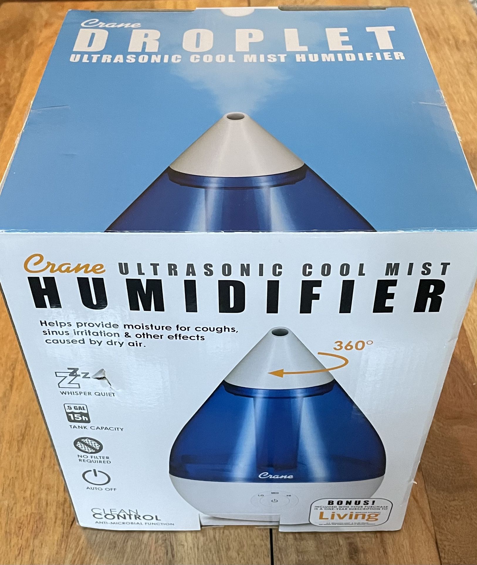 HUMIDIFIER - Crane Ultrasonic Cool Mist