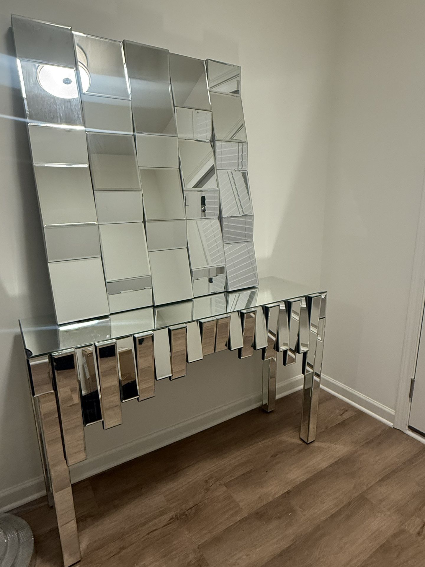 Mirrored Console Table