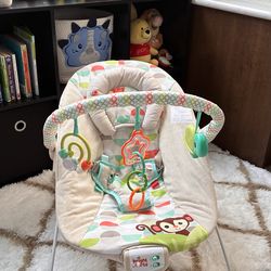 bright stars vibrating bouncer chair