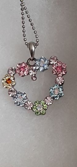 Cookie Lee Flower Wreath Necklace