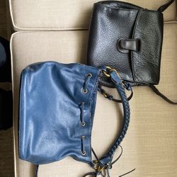 Leather Handbags X2