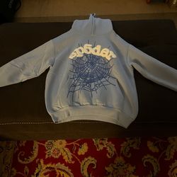 Sp5der Web Hoodie “Sky Blue” 