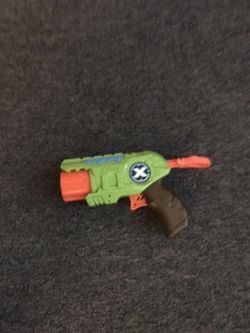 A tiny Nerf gun