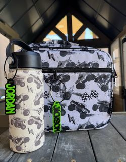 Lunch box and backpack name tags