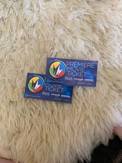 Two premier movie tickets