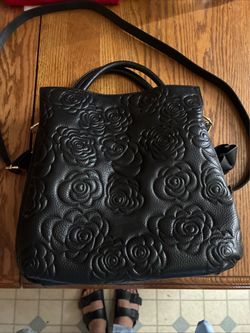 Black handbag