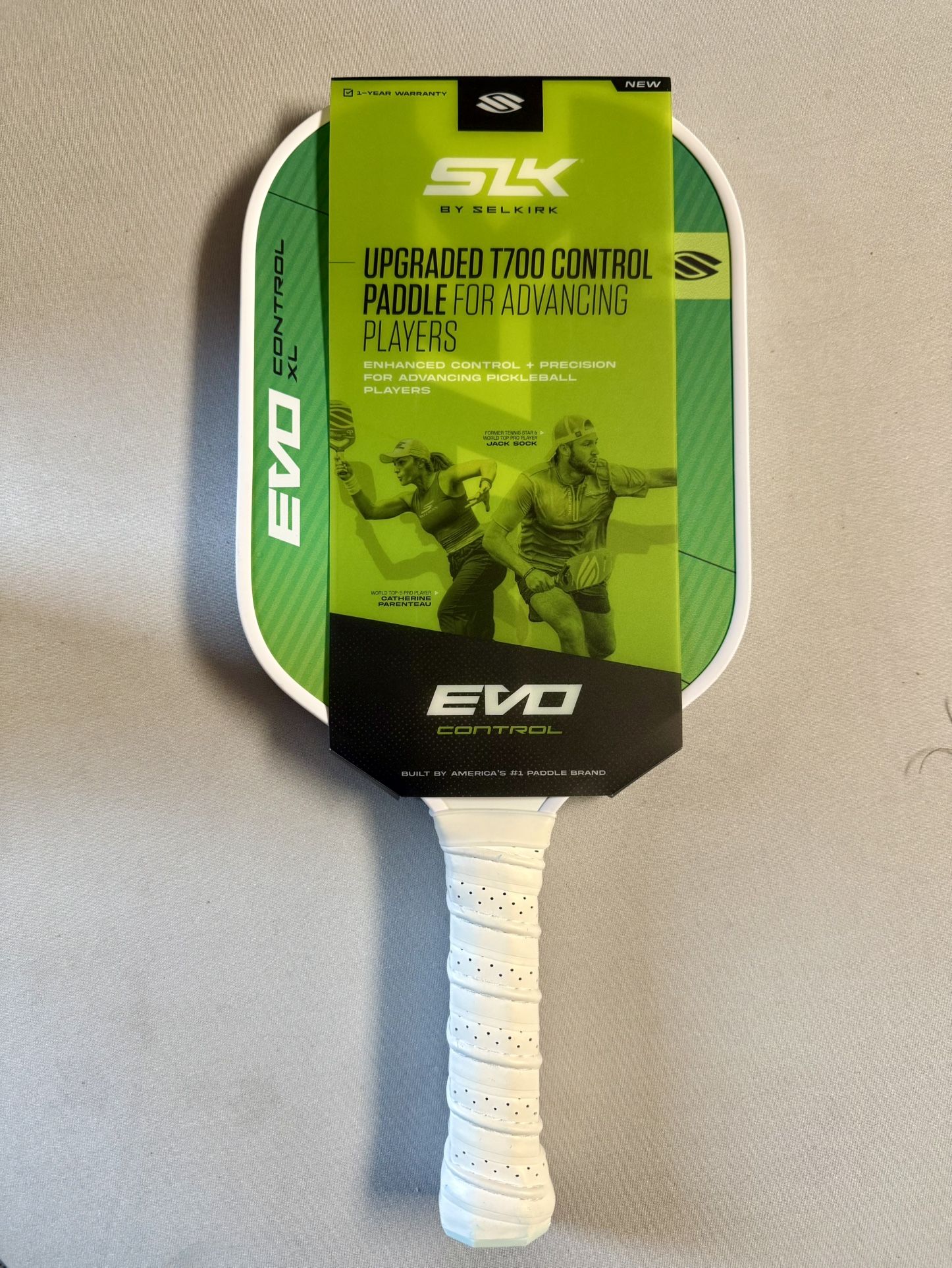 Selkirk SLK Evo Control XL Citron Pickleball Paddle T700 Carbon Fiber 16mm New
