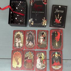 Horror Tarot Card Set and Guidebook COMPLETE just $10