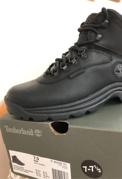 $85 NEW TIMS SIZE 7.5 BLACK WATERPROOF TIMBERLANDS MENS SIZE 7.5