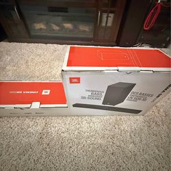JBL Cinema SB595 Soundbar System with Subwoofer - Dolby Atmos, HDMI, Bluetooth