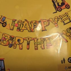 Construction Themed Birthday Party 