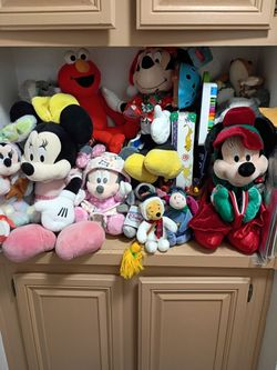 Disney stuffed animal collection some are new with tags