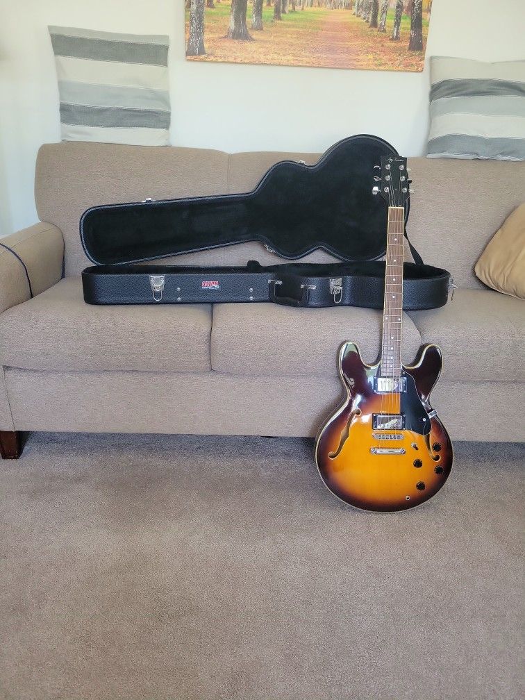 Jay Turser JT 133 Electric Guitar (with case)
