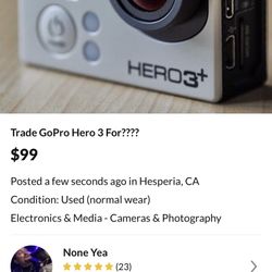 Trade GoPro For??