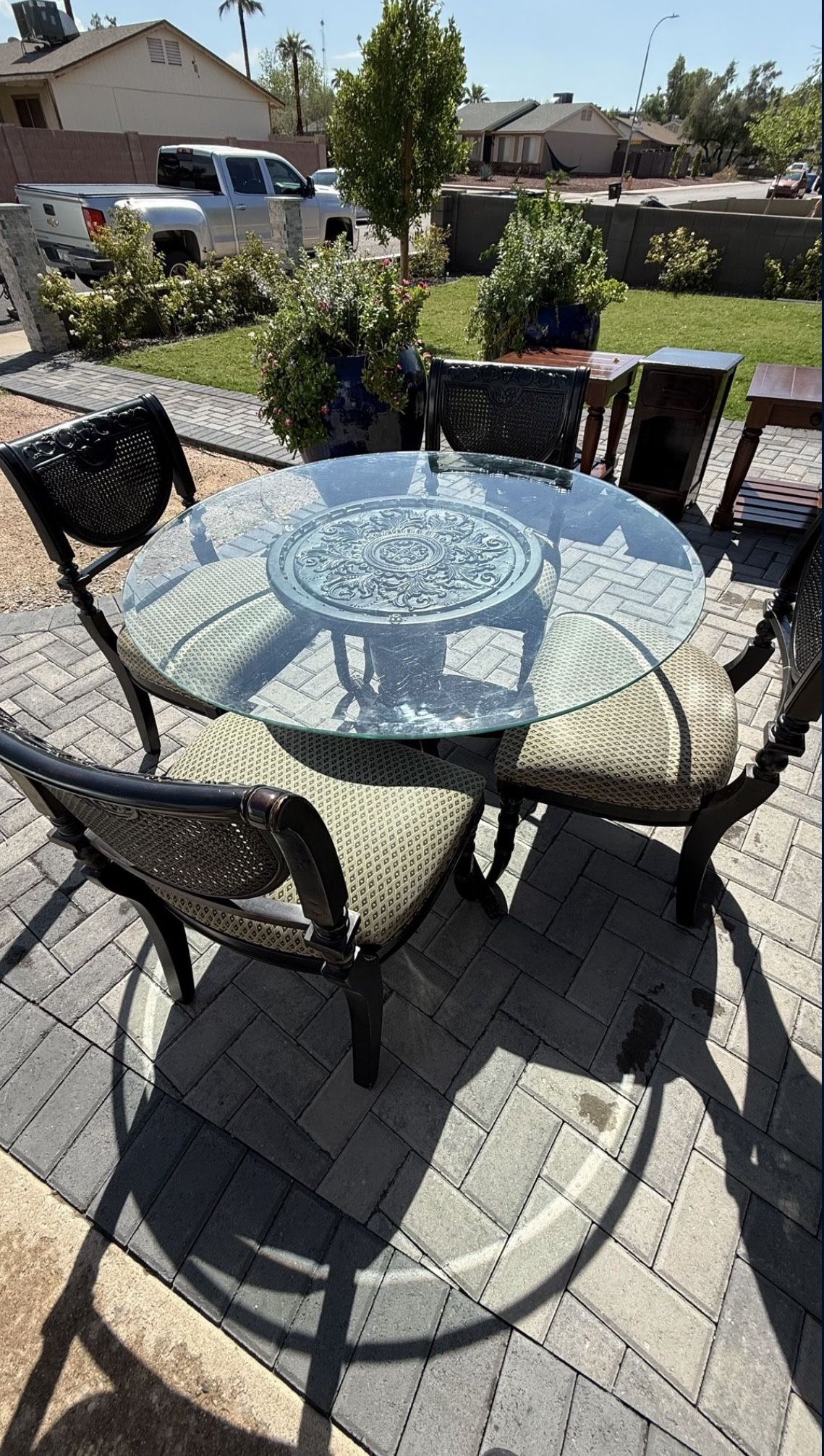 Outside Dining Table Set