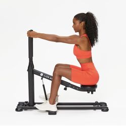 The DB Method Squat Machine, Workout Equipment for Home Gym, Exercise Leg and Glutes, Low Impact Lower Body Fitness Workouts, Training for Total-Body,