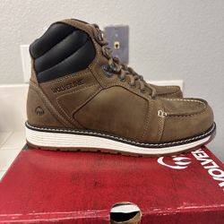 Brand New Wolverine Work Boots For Men. Size 9 And 9.5. Soft Toe. 