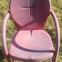 Vintage patio chair