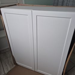 Shaker White Cabinet