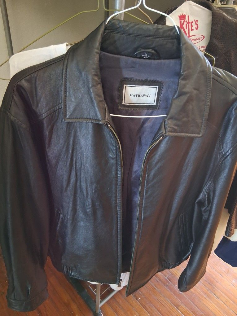 Leather Male Jacket