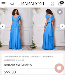 Babaroni Ocean Blue Dress