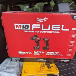 M18 FUEL 2-Tool Combo Kit

Unopened! Paid $399.99