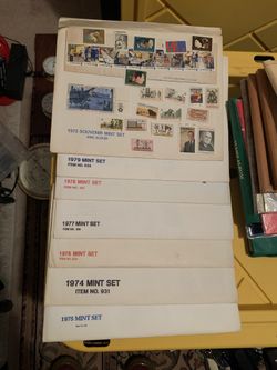 1973-79 Mint Stamp Sets