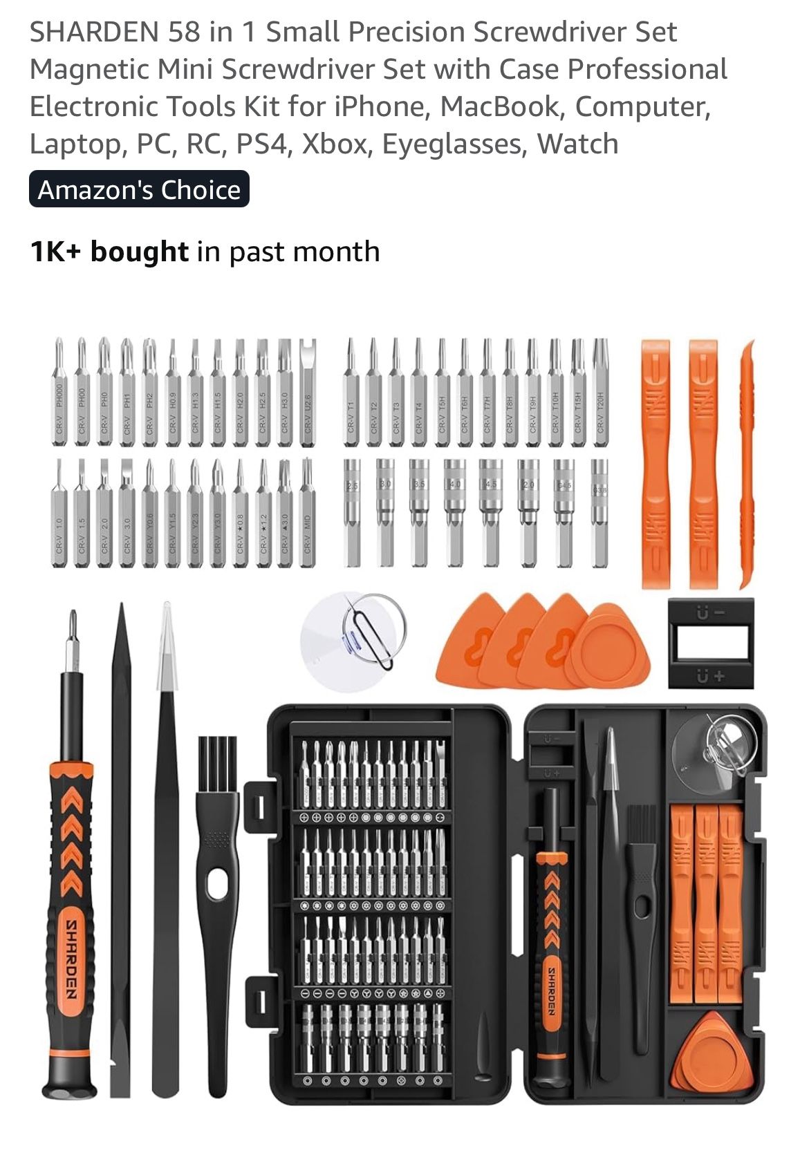 Electronic Screw Driver Set
