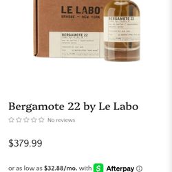 Le Labo  Bergamote22